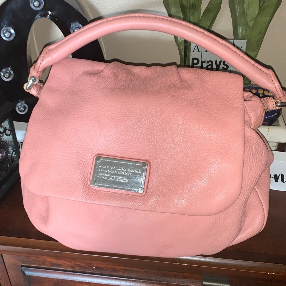 Marc Jacobs "Classic Q Ukita" RARE blush pink bag